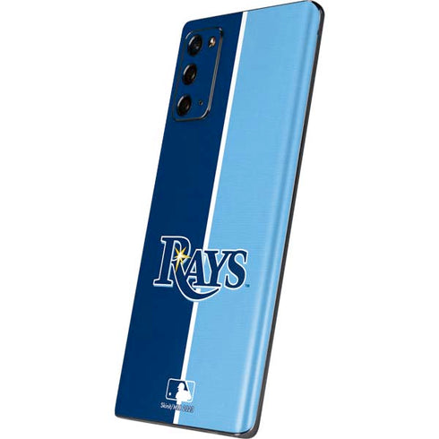 MLB Tampa Bay Rays Split Galaxy Note20 5G Skin